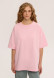 Black color unisex mega oversize T-shirt 